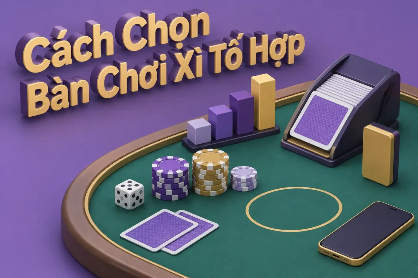Cách chọn bàn chơi xì tố hợp mệnh tối ưu phần thưởng