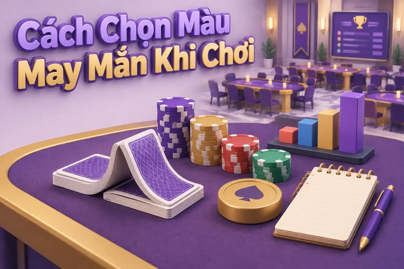 Cách chọn màu may mắn khi chơi xì tố dễ hút lộc nhất