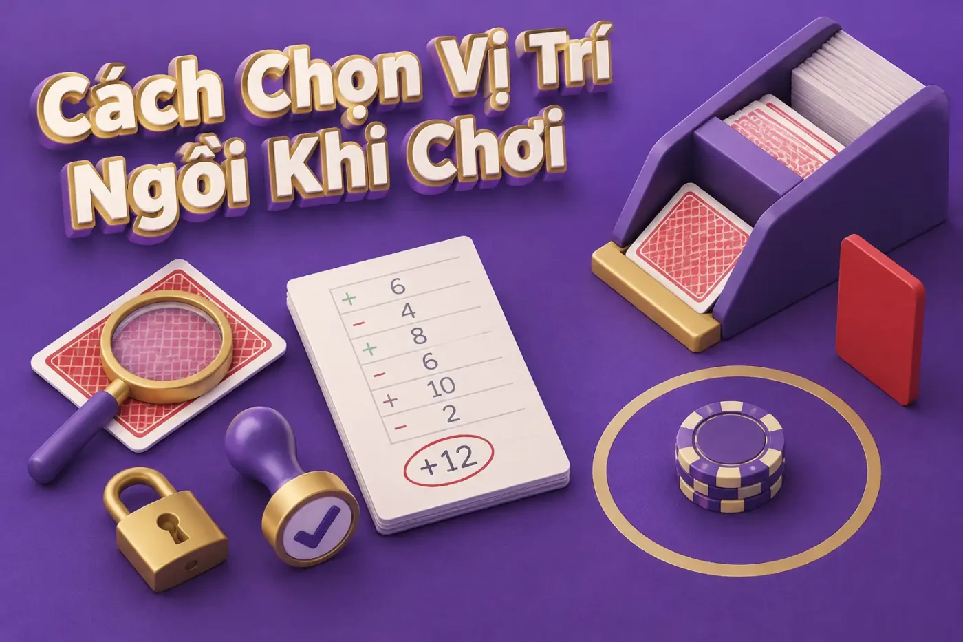Cách chọn vị trí ngồi khi chơi xì tố chuẩn xác cho người mới