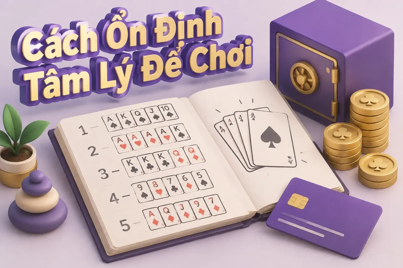 Cách ổn định tâm lý để chơi xì tố hiệu quả hơn nhờ cao thủ