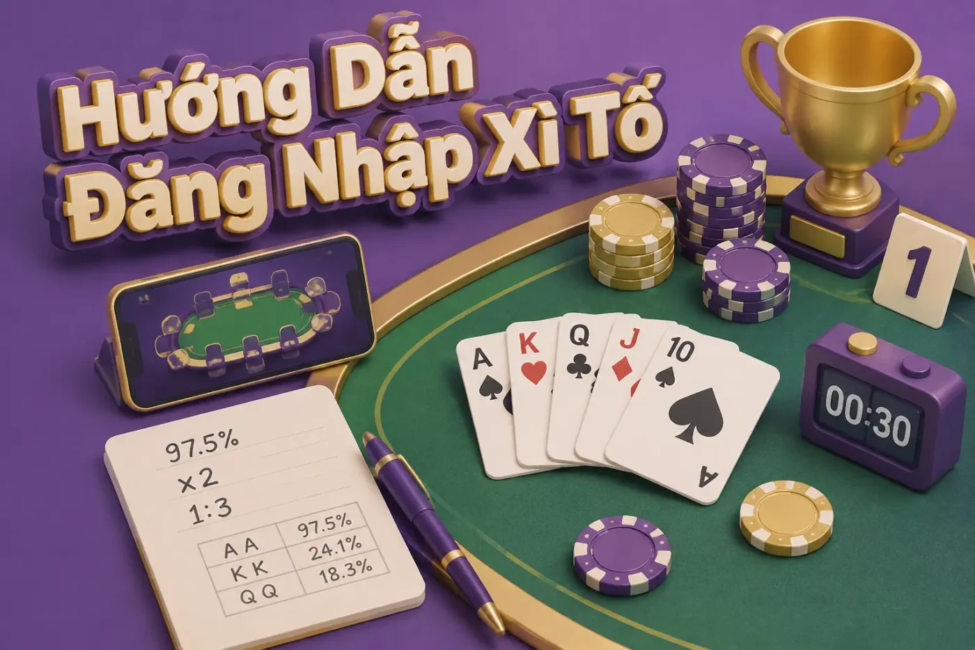 Hướng dẫn đăng nhập Xì Tố