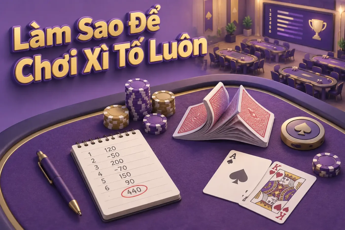 Làm sao để chơi xì tố luôn đỏ bài, nhận thưởng giá trị cao