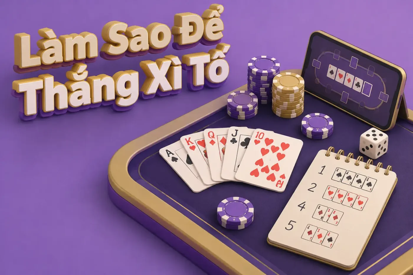 Làm sao để thắng xì tố theo phong thuỷ