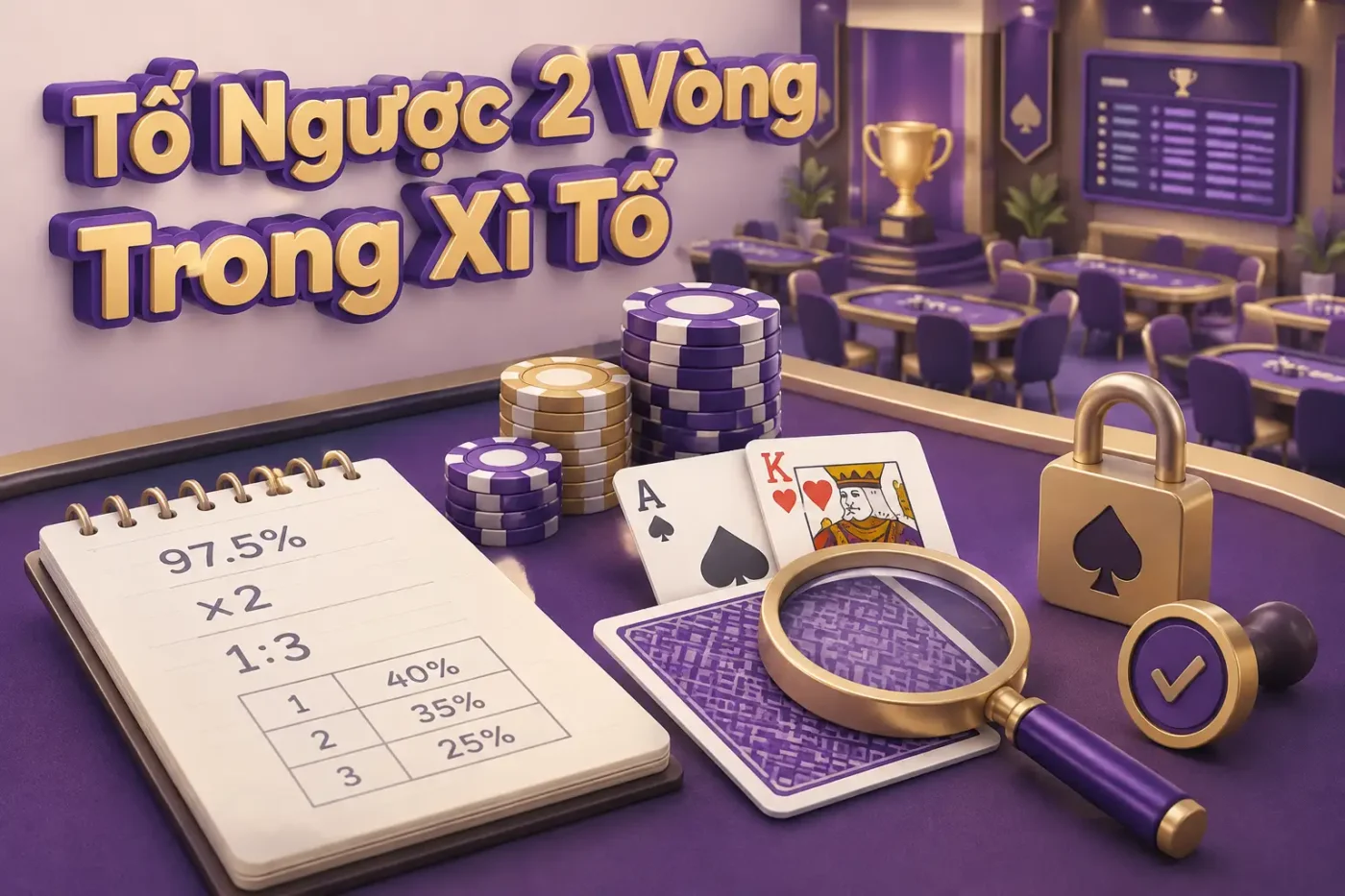Tố ngược 2 vòng trong Xì tố online có gì đặc biệt