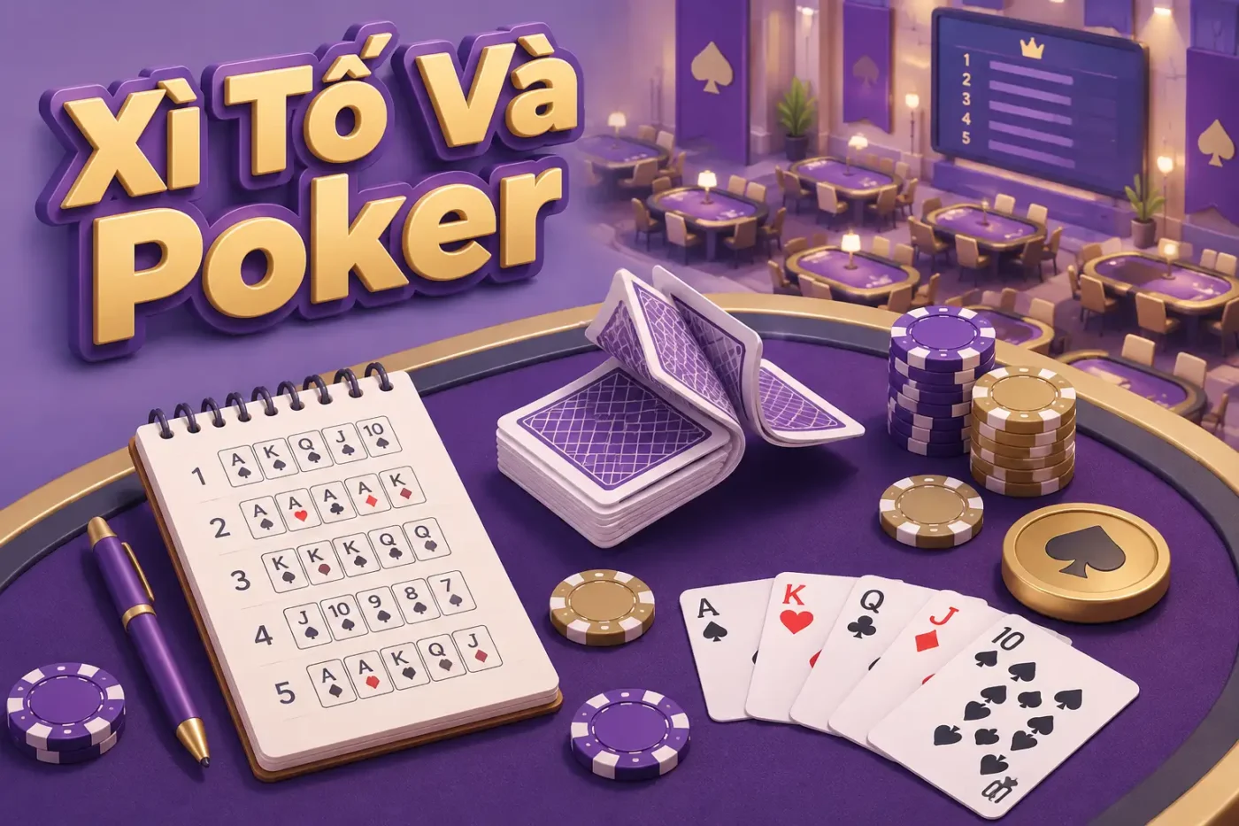 Xì tố và Poker